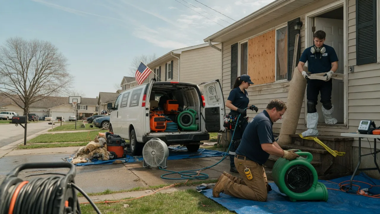 Water Damage Restoration in Slemp, KY near me